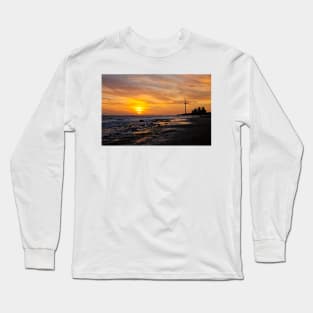 January daybreak on the beach. (2) Long Sleeve T-Shirt